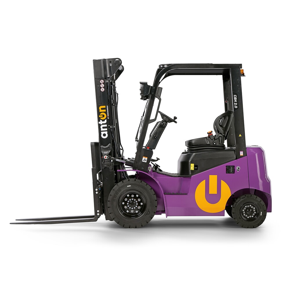 Productafbeelding nr. 8: AntOn by Jungheinrich elektrische heftruck CBH 2.0 met drievoudige telescoop hefmast, hefhoogte 4800 mm, draagvermogen 2000 kg, weerbeschermingscabine Eco, incl. inbouwlader