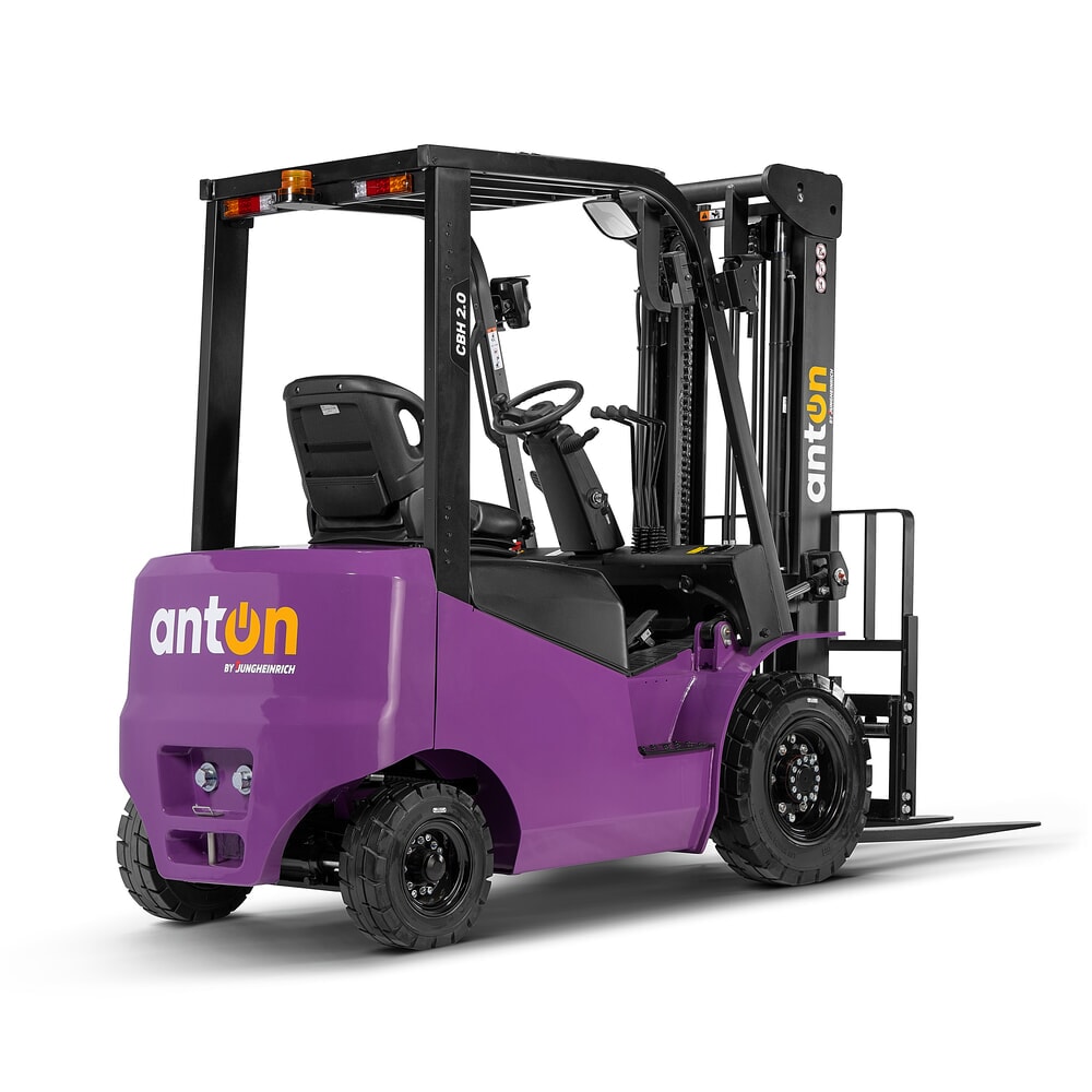 Productafbeelding nr. 8: AntOn by Jungheinrich elektrische heftruck CBH 2.0 met tweevoudige telescoop hefmast, hefhoogte 3300 mm, draagvermogen 2000 kg, incl. inbouwlader