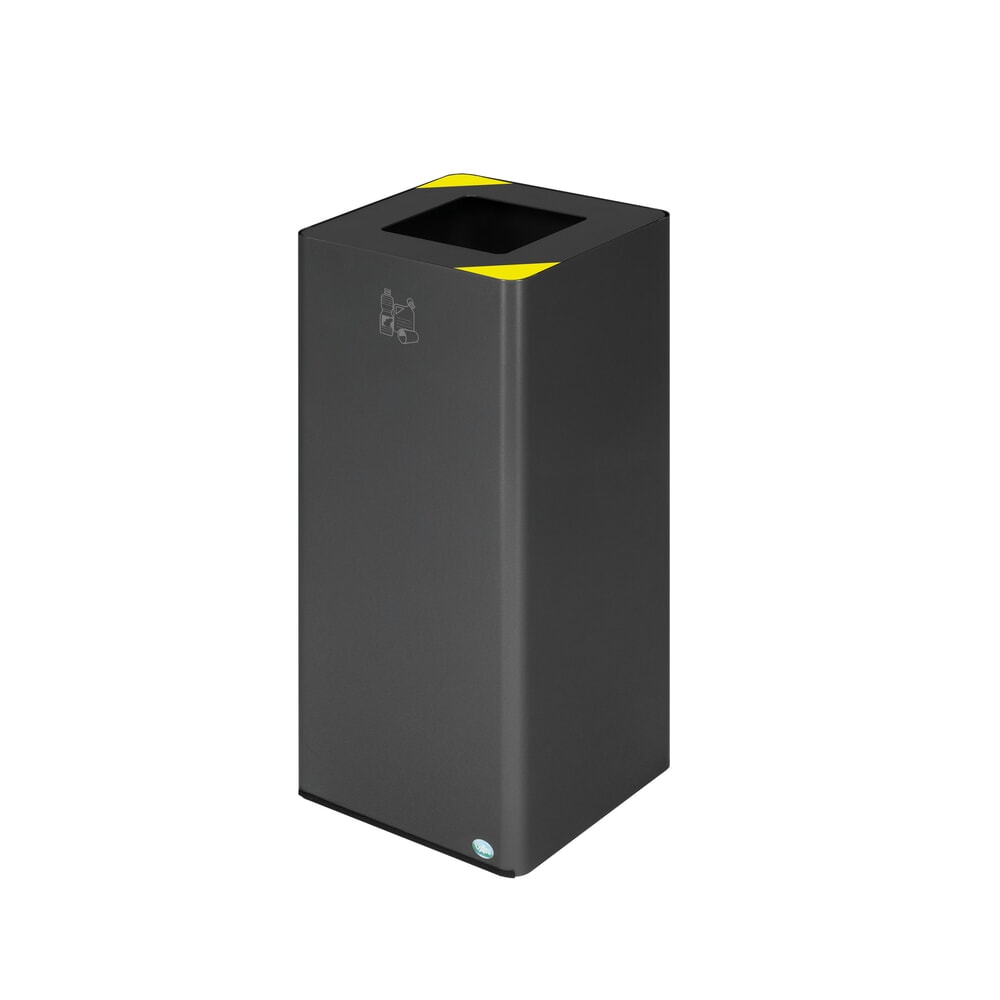 Productafbeelding nr. 3: VAR® afvalscheidingsbak WSG Quadro 118, met 4 kleurhoeken om zelf te kleven