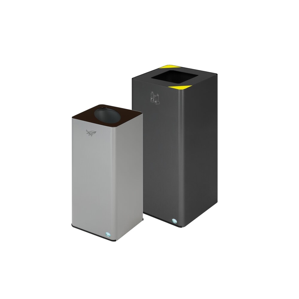 Productafbeelding nr. 7: VAR® afvalscheidingsbak WSG Quadro 118, met 4 kleurhoeken om zelf te kleven