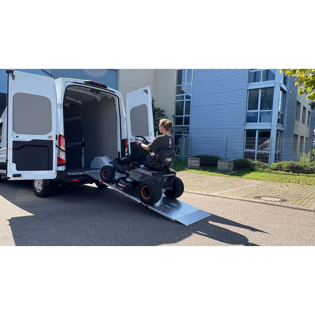 Oprijplaten, inklapbaar, cap. 975 kg/stuk, bxl 800 x 2.045 mm Productafbeelding nr. 4: Oprijplaten, inklapbaar, cap. 975 kg/stuk, bxl 800 x 2.045 mm
