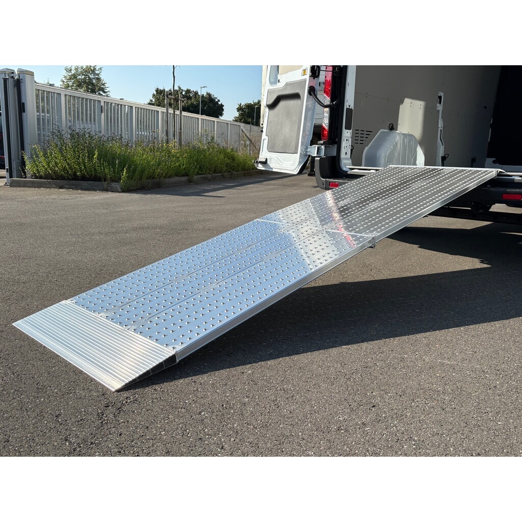Oprijplaten, inklapbaar, cap. 975 kg/stuk, bxl 800 x 2.045 mm Productafbeelding nr. 6: Oprijplaten, inklapbaar, cap. 975 kg/stuk, bxl 800 x 2.045 mm