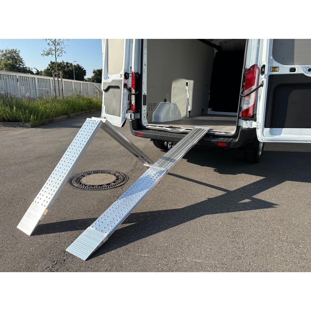 Productafbeelding nr. 3: Oprijplaten, inklapbaar, cap. 1.020 kg/paar, bxl 400 x 2.045 mm