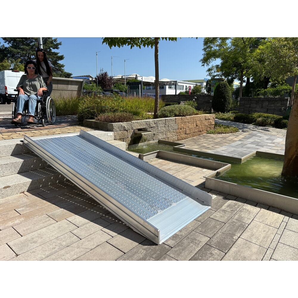 Productafbeelding nr. 6: Oprijplaten met steunvlak, cap. 400 kg, bxl 800 x 1.500 mm