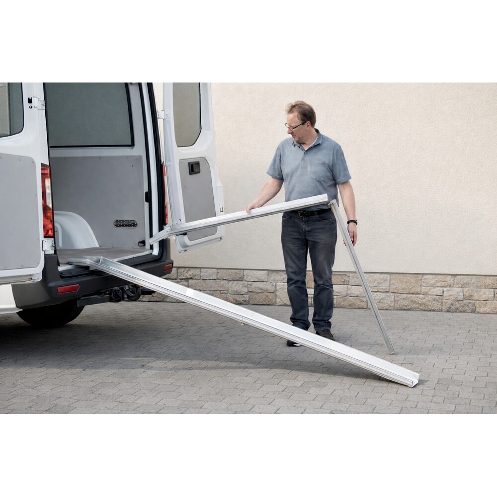 Productafbeelding nr. 3: Oprijplaat Altec ABS-F, opvouwbaar, draagvermogen 400 kg, l x b 1.500 x 235 mm