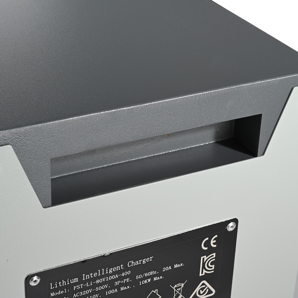 Productafbeelding nr. 9: Externe lader D400, 80 V, 100 A, CEE rood 32A, 5-pins - 3P+N+E voor AntOn by Jungheinrich elektrische heftruck CBH 2.0