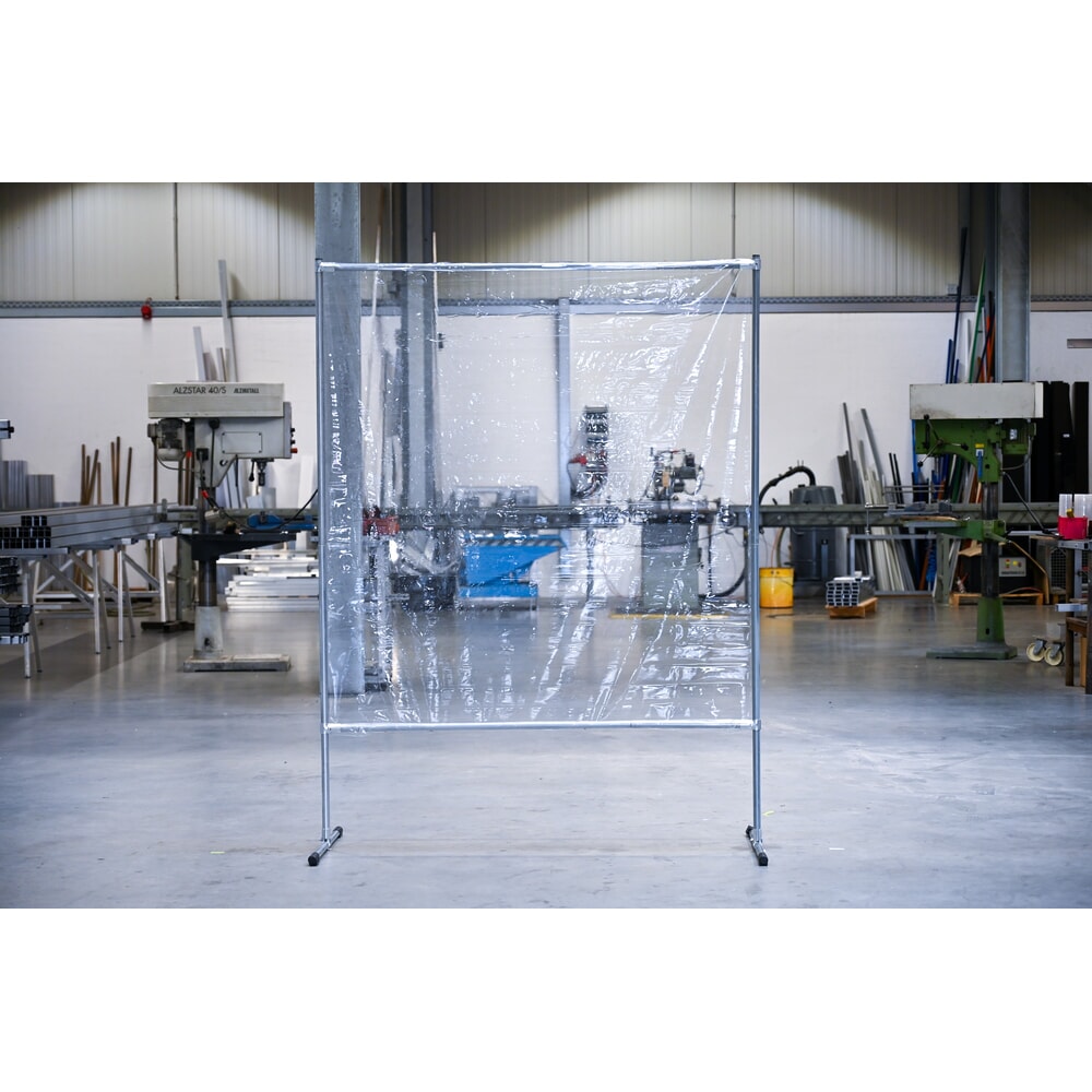 Productafbeelding nr. 1: Beschermingswand, bxh 1.400 x 2.000 mm, transparant