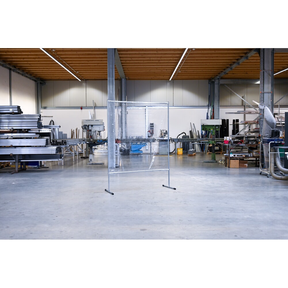 Productafbeelding nr. 2: Beschermingswand, bxh 1.400 x 2.000 mm, transparant
