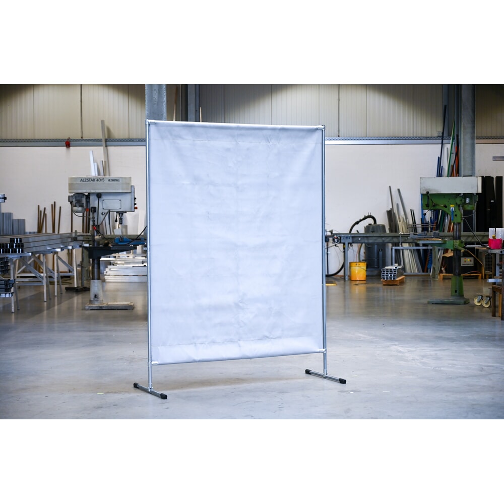 Productafbeelding nr. 3: Lasbeschermingswand, hitte-/spatbeschermingsdeken volgens DIN EN 13501-1, bxh 1.400 x 2.000 mm, grijs/zilver