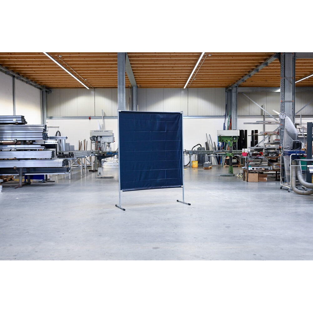 Productafbeelding nr. 3: Lasbeschermingswand, volgens ISO EN 25980 (EN 1598), bxh 1.400 x 2.000 mm, donkergroen/mat
