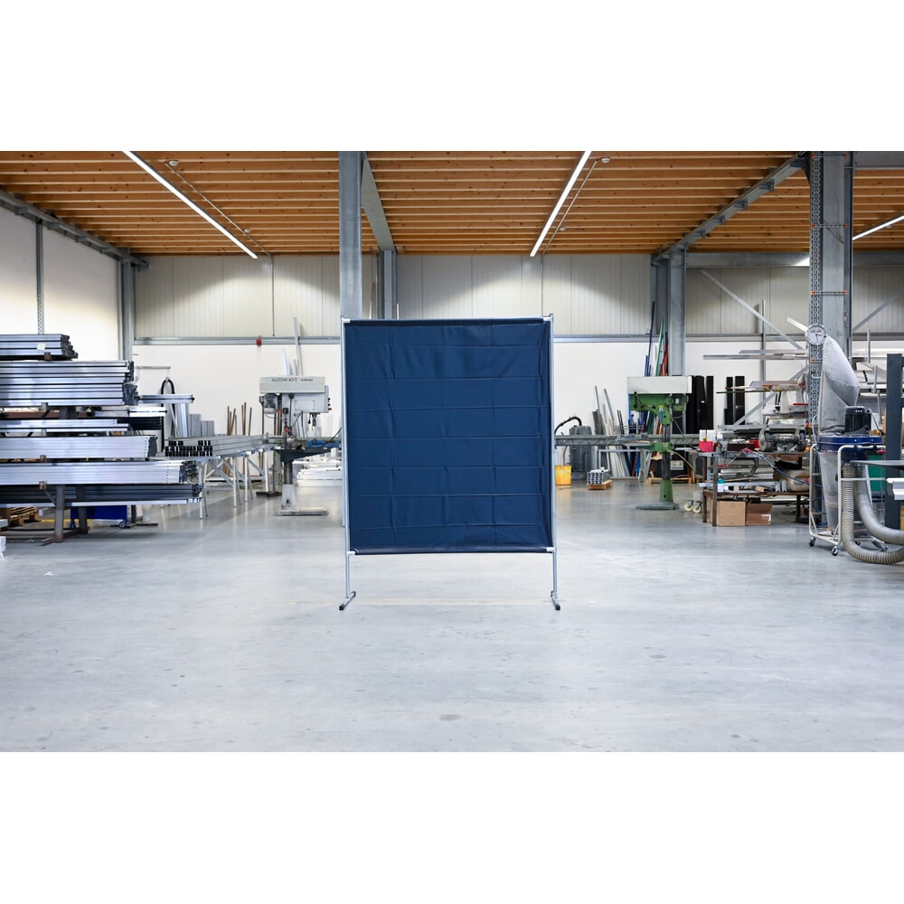 Productafbeelding nr. 4: Lasbeschermingswand, volgens ISO EN 25980 (EN 1598), bxh 1.400 x 2.000 mm, donkergroen/mat
