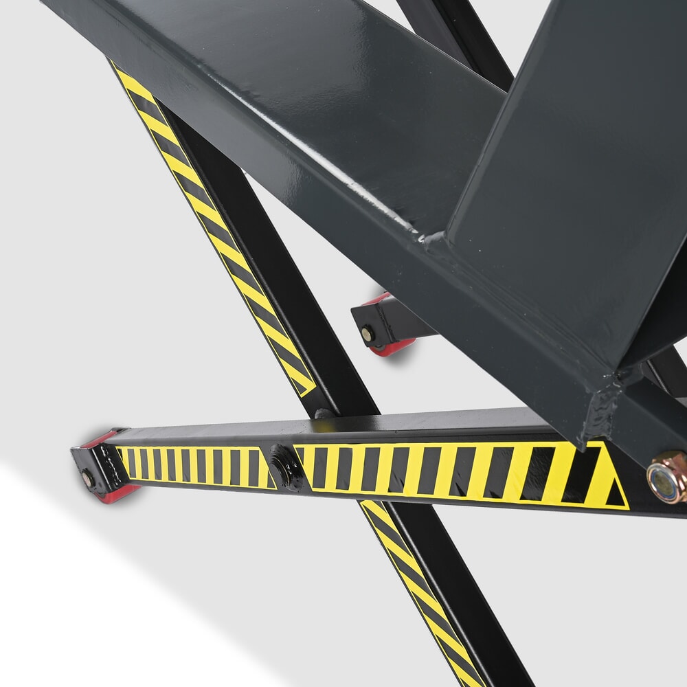 Productafbeelding nr. 3: Schaarhefwagen HEMMDAL PTM 1.0 Scissor, draagvermogen 1.000 kg, vorklengte 1.150 mm, polyurethaan, enkelvoudig wiel