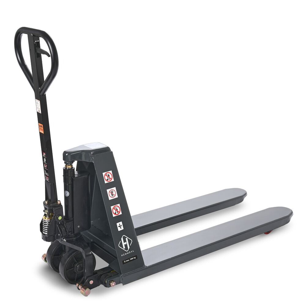 Productafbeelding nr. 13: Schaarhefwagen HEMMDAL PTM 1.0 Scissor, draagvermogen 1.000 kg, vorklengte 1.150 mm, polyurethaan, enkelvoudig wiel