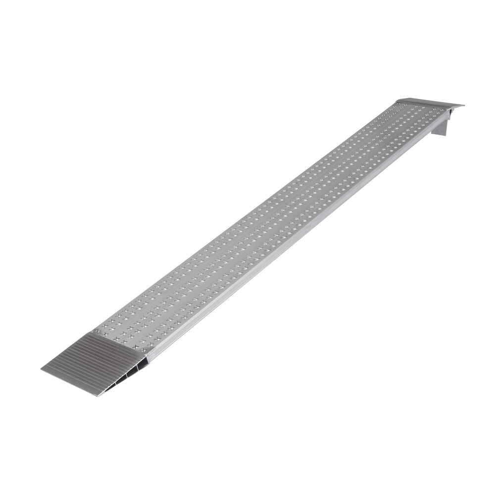 Product afbeelding: Aluminium oprijplaat, slipvast, cap. 435 kg/stuk, bxl 200 x 1.500 mm