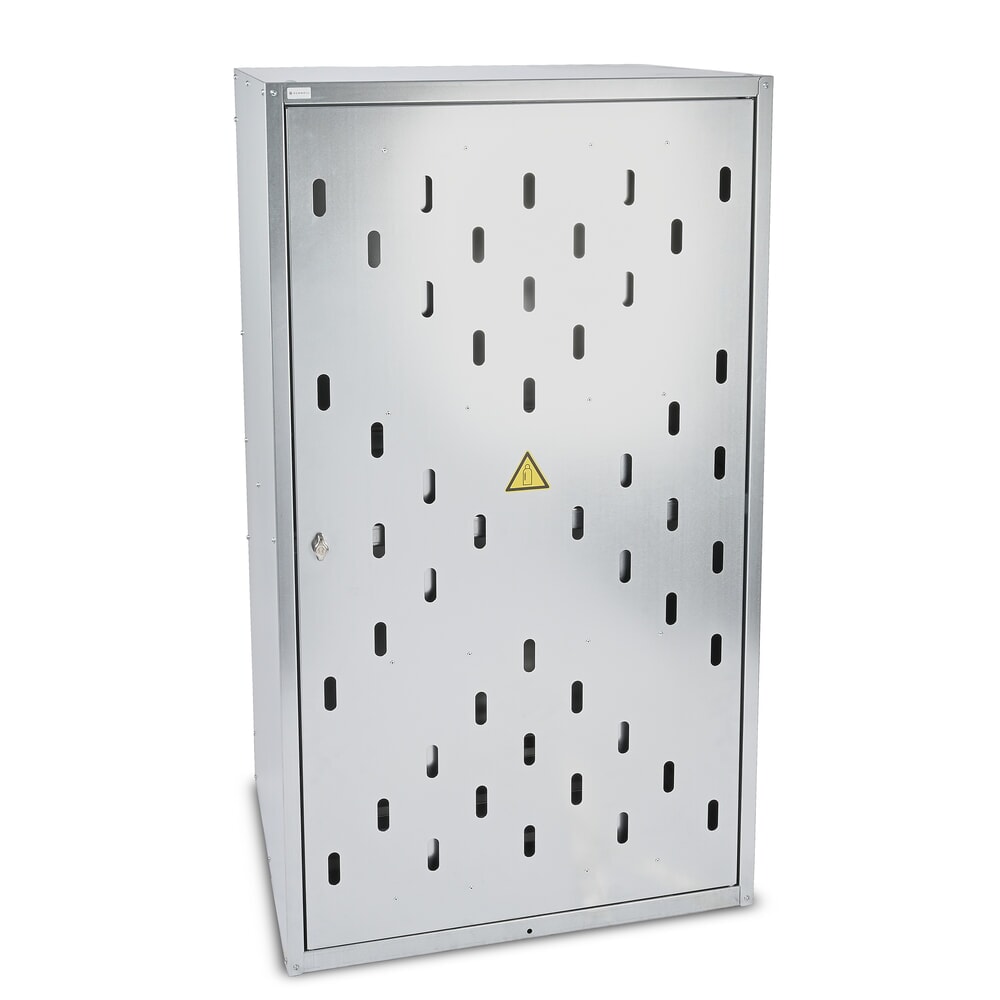Product afbeelding: HEMMDAL gasflessenkast, hxbxd 1.500 x 840 x 690 mm, 1-deurs