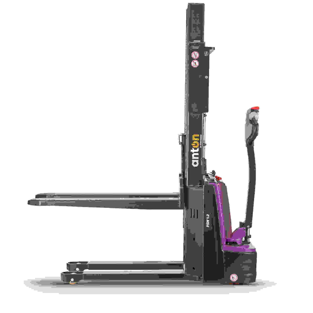 Productafbeelding nr. 10: AntOn by Jungheinrich elektrische stapelaar PSM 1.2, met tweevoudige telescoop hefmast, draagvermogen 1.200 kg, hefhoogte 3.622 mm