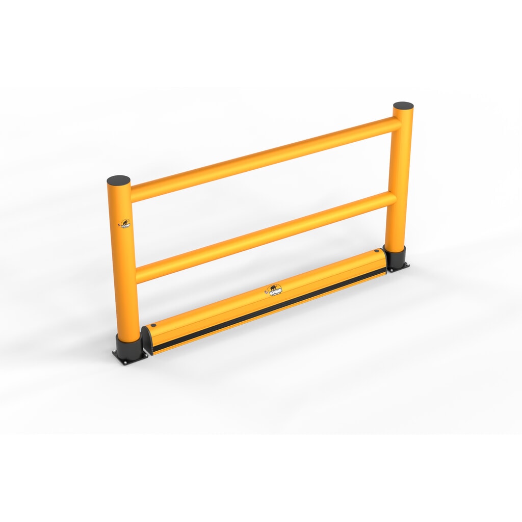 A.M.P.E.R.E. Aanrijbeveiligingshekwerk Rack Mammut®, handlijst Flex Extra, lengte 2,00 m Product afbeelding: A.M.P.E.R.E. Aanrijbeveiligingshekwerk Rack Mammut®, handlijst Flex Extra, lengte 2,00 m