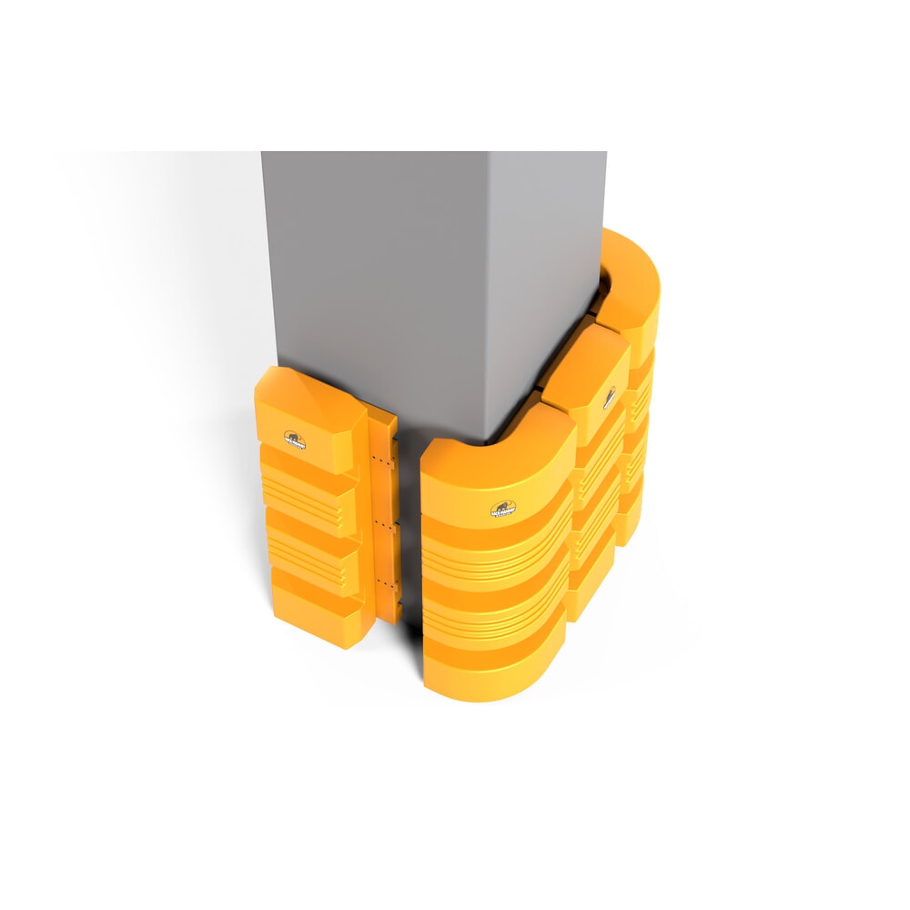 Product afbeelding: A.M.P.E.R.E. Universele aanrijbescherming voor pilaren Rack Mammut® Supreme, uitbreidbaar, hoogte 1.100 mm, voor pilaarmaat 200-250 mm