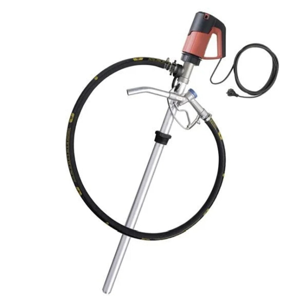 Pompset voor minerale olieproducten, voor jerrycans en vaten Product afbeelding: Pompset voor minerale olieproducten, voor jerrycans en vaten