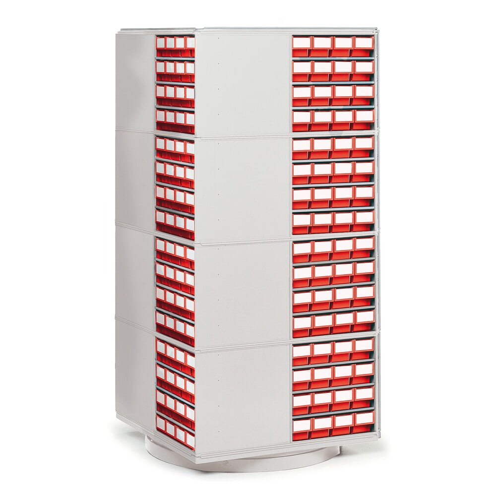 Productafbeelding nr. 4: Ladekast, 8 laden, diepte 400 mm, rood