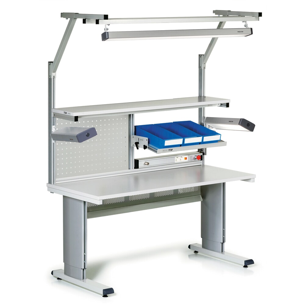Productafbeelding nr. 4: Werktafel TRESTON, type WB, in hoogte verstelbaar, handmatig, bxd 1.500 x 800 mm