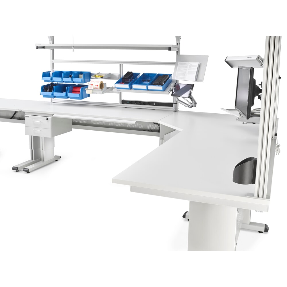 Productafbeelding nr. 3: Kabelgoot voor werktafel TRESTON, type WB, breedte 1.800 mm