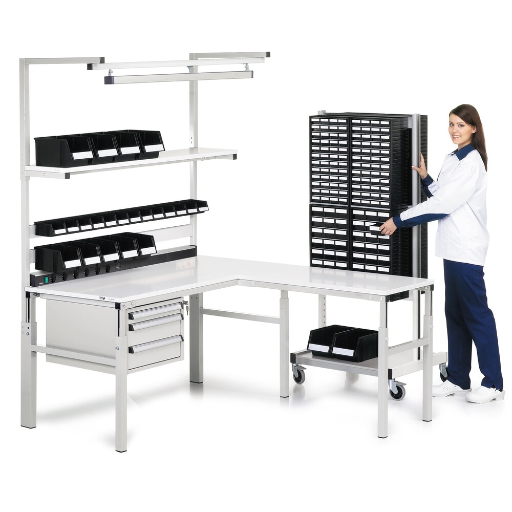 Productafbeelding nr. 4: Onderdelenkast TRESTON, ESD, 24 lades, framematen hxbxd 550 x 310 x 180 mm