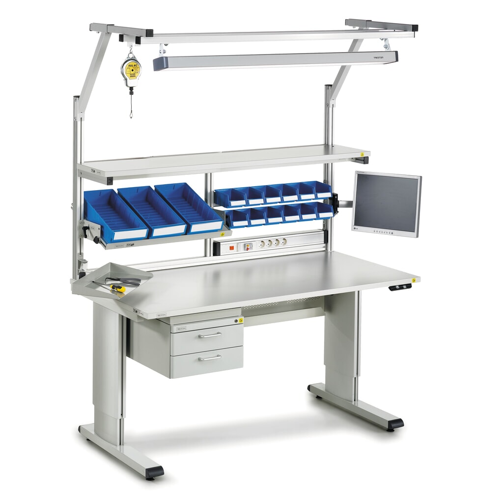 Productafbeelding nr. 3: Werktafel TRESTON, type WB, in hoogte verstelbaar, elektrisch, bxd 1.500 x 800 mm