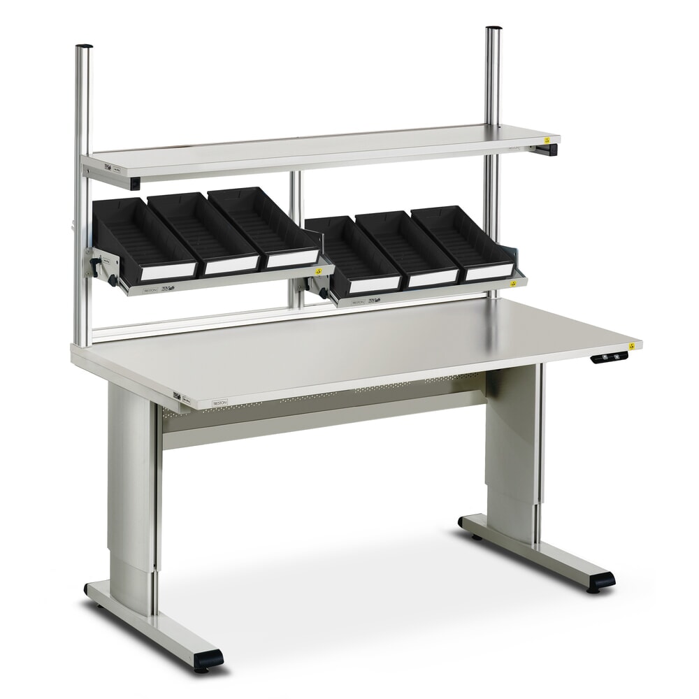 Productafbeelding nr. 3: Legbord voor werktafel TRESTON WB, ESD, bxd 660 x 400 mm