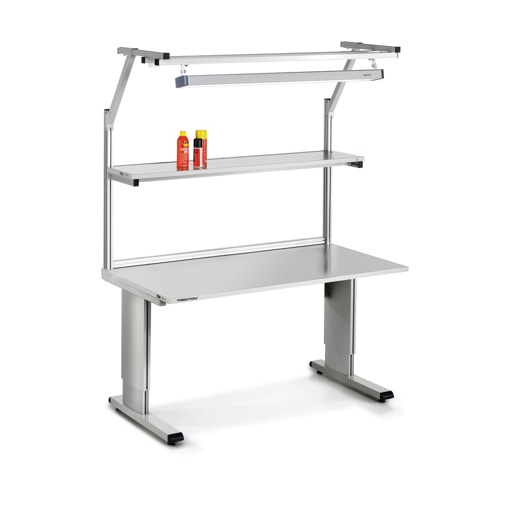 Productafbeelding nr. 3: Werktafel TRESTON WB, ESD, handmatig in hoogte verstelbaar, bxd 1.500 x 800 mm
