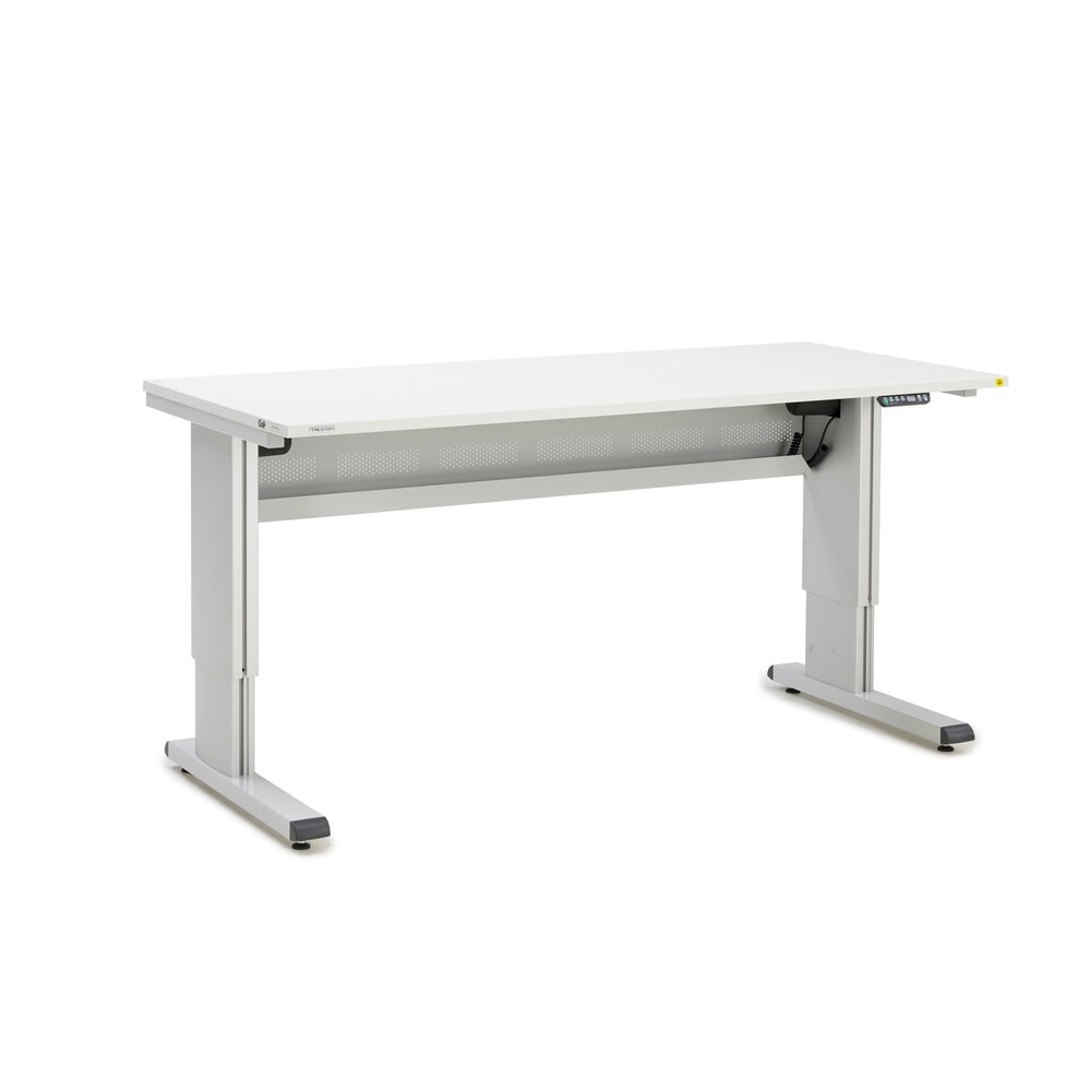 Product afbeelding: Werktafel TRESTON WB, ESD, elektrisch in hoogte verstelbaar, bxd 1.800 x 800 mm, met kabelgoot
