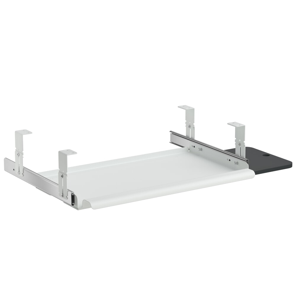 Product afbeelding: Uitschuifblad voor toetsenbord met ESD voor werktafel, bxd 500 x 250 mm