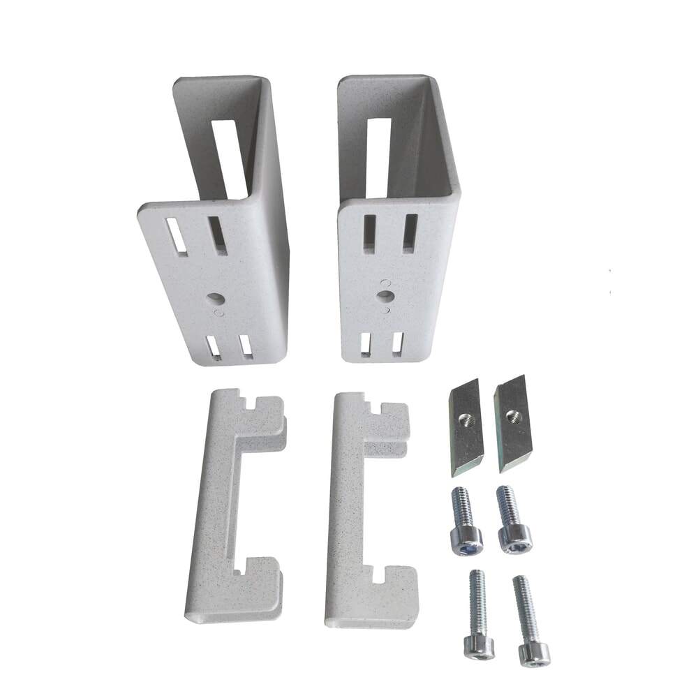 Product afbeelding: Adapterset TRESTON voor zwenkarmen aan rasterprofielen en C-constructieprofielen
