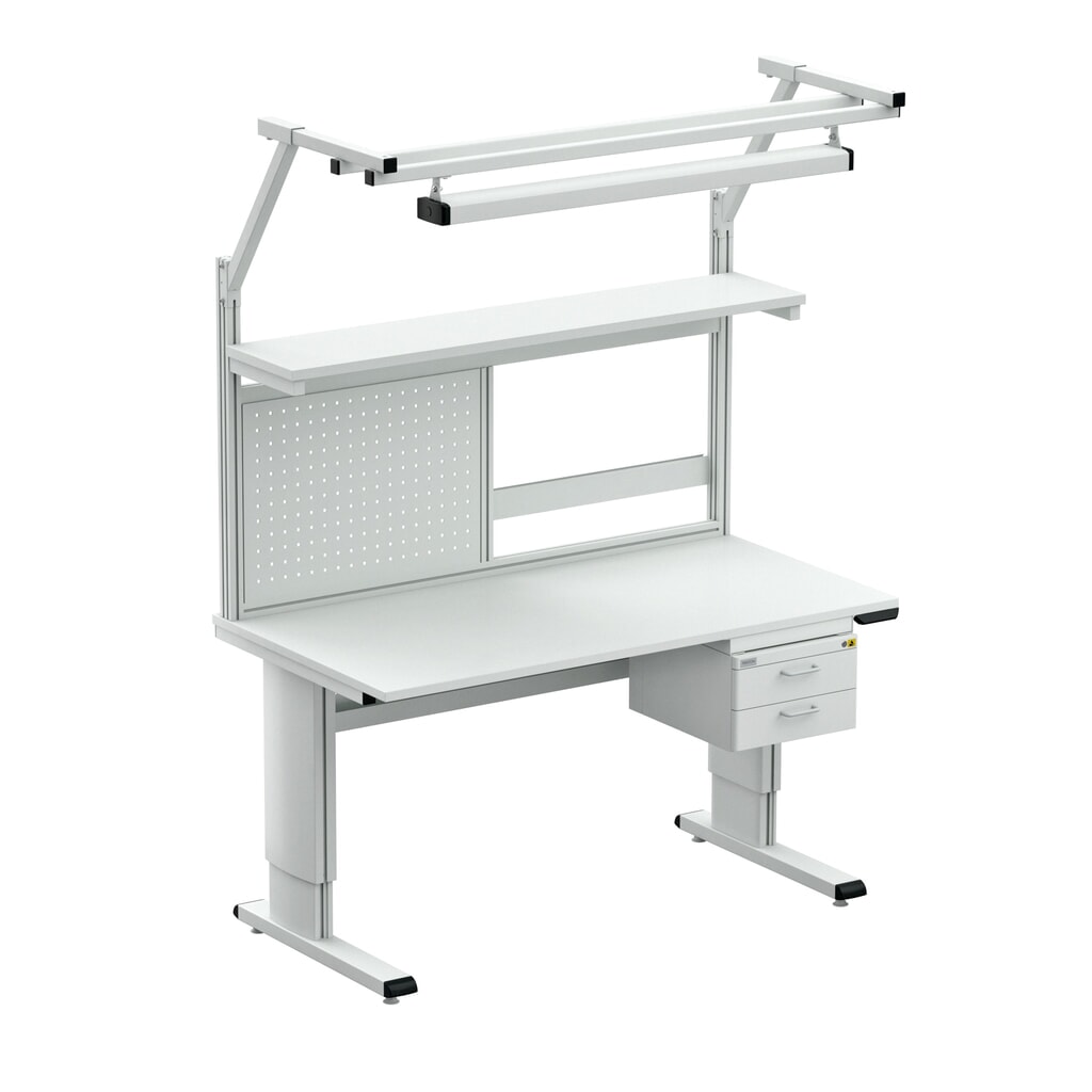 Werktafel TRESTON, type WB, in hoogte verstelbaar, elektrisch, bxd 1.500 x 800 mm Productafbeelding nr. 4: Werktafel TRESTON, type WB, in hoogte verstelbaar, elektrisch, bxd 1.500 x 800 mm