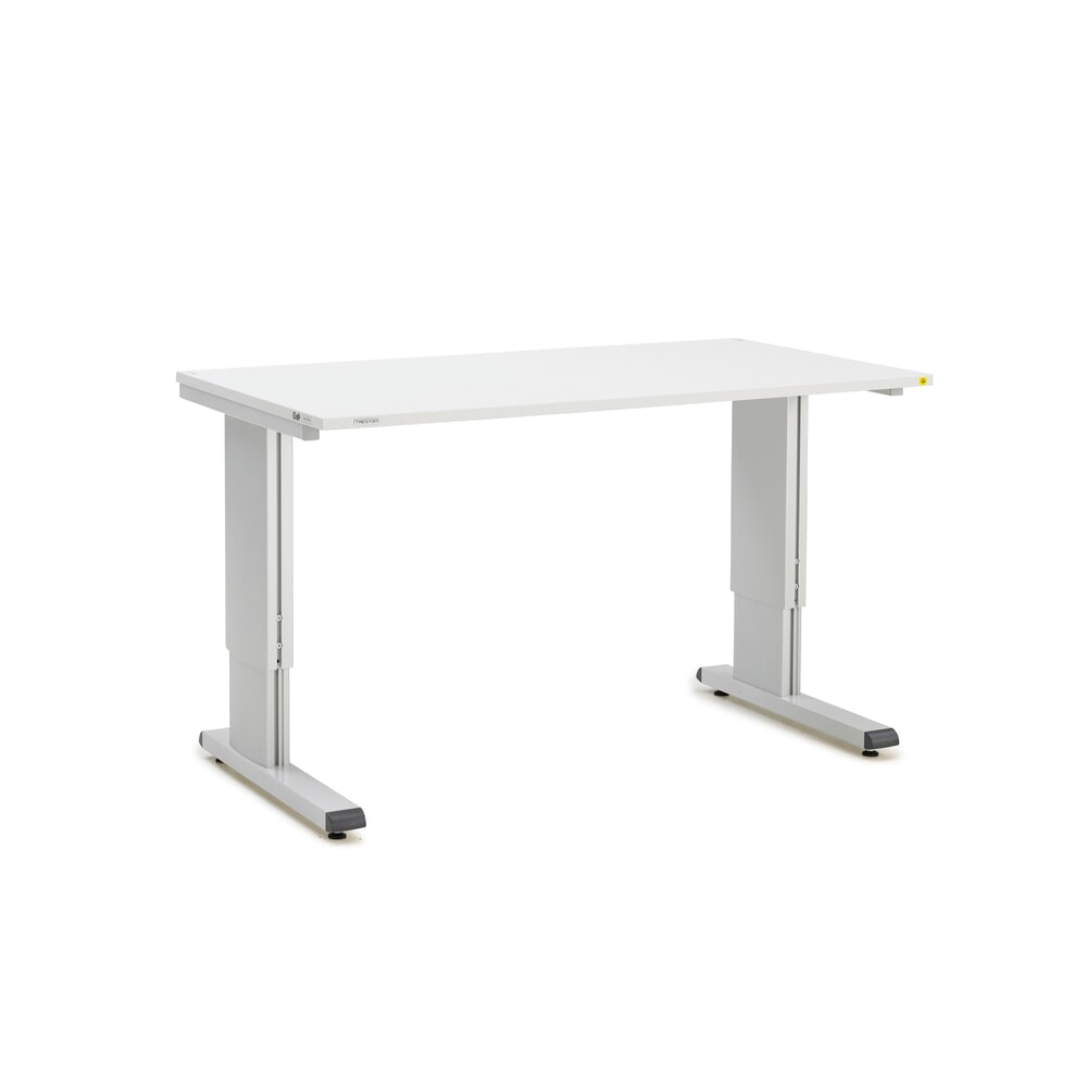 Product afbeelding: Werktafel TRESTON WB, ESD, handmatig in hoogte verstelbaar, bxd 1.500 x 800 mm