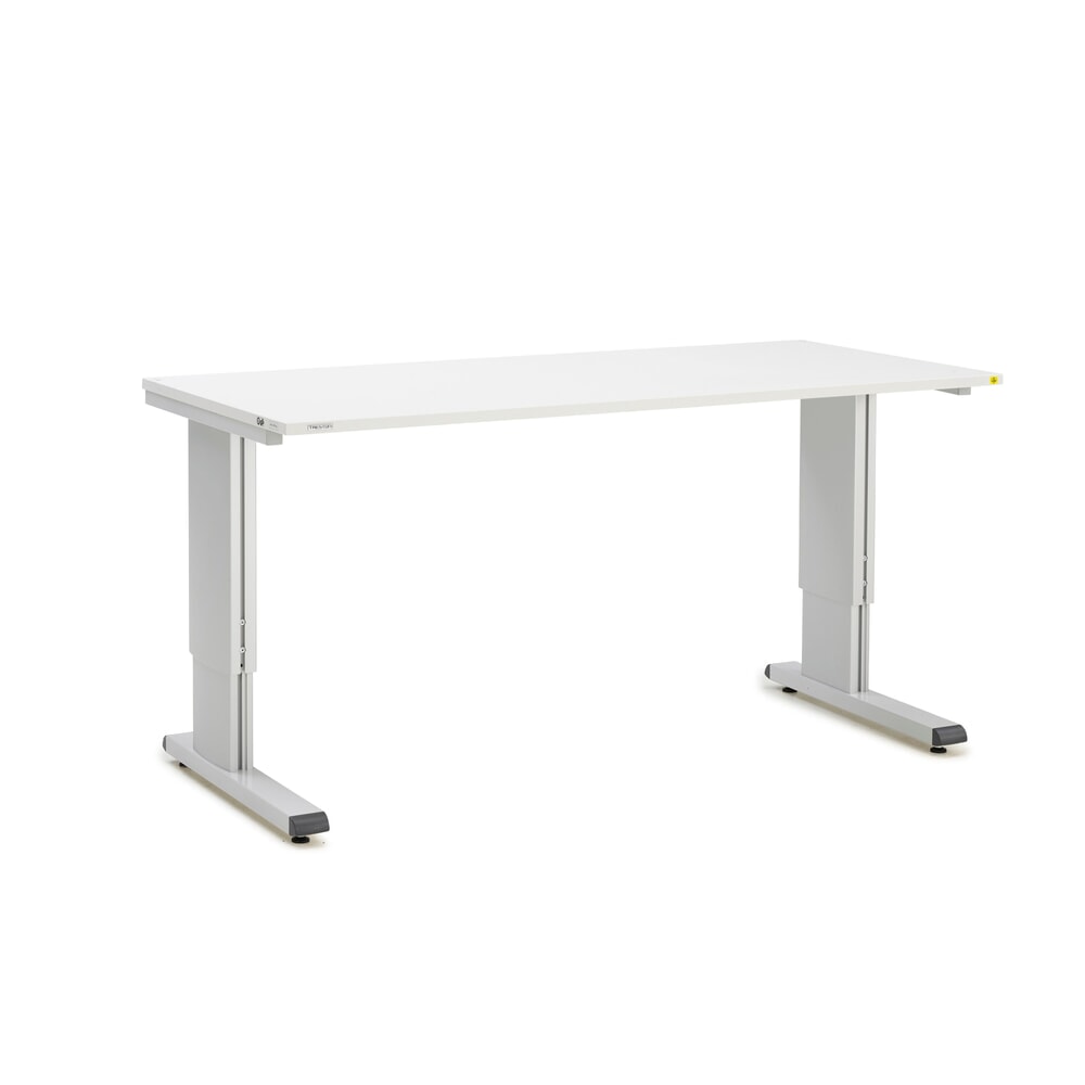 Product afbeelding: TRESTON WB-werktafel, ESD, met de hand in de hoogte verstelbaar, bxd 1.800 x 800 mm