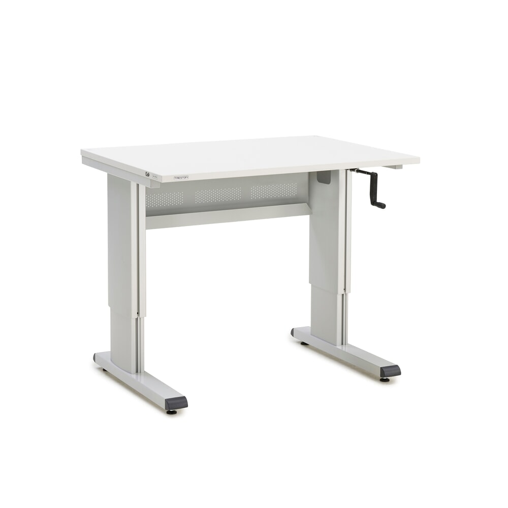 Product afbeelding: Werktafel TRESTON, type WB, in hoogte verstelbaar, kruk, bxd 1.073 x 800 mm