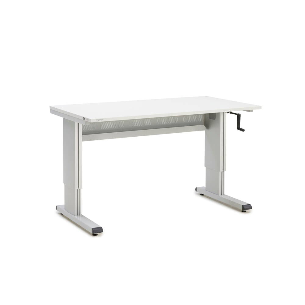 Product afbeelding: Werktafel TRESTON, type WB, in hoogte verstelbaar, kruk, bxd 1.500 x 800 mm