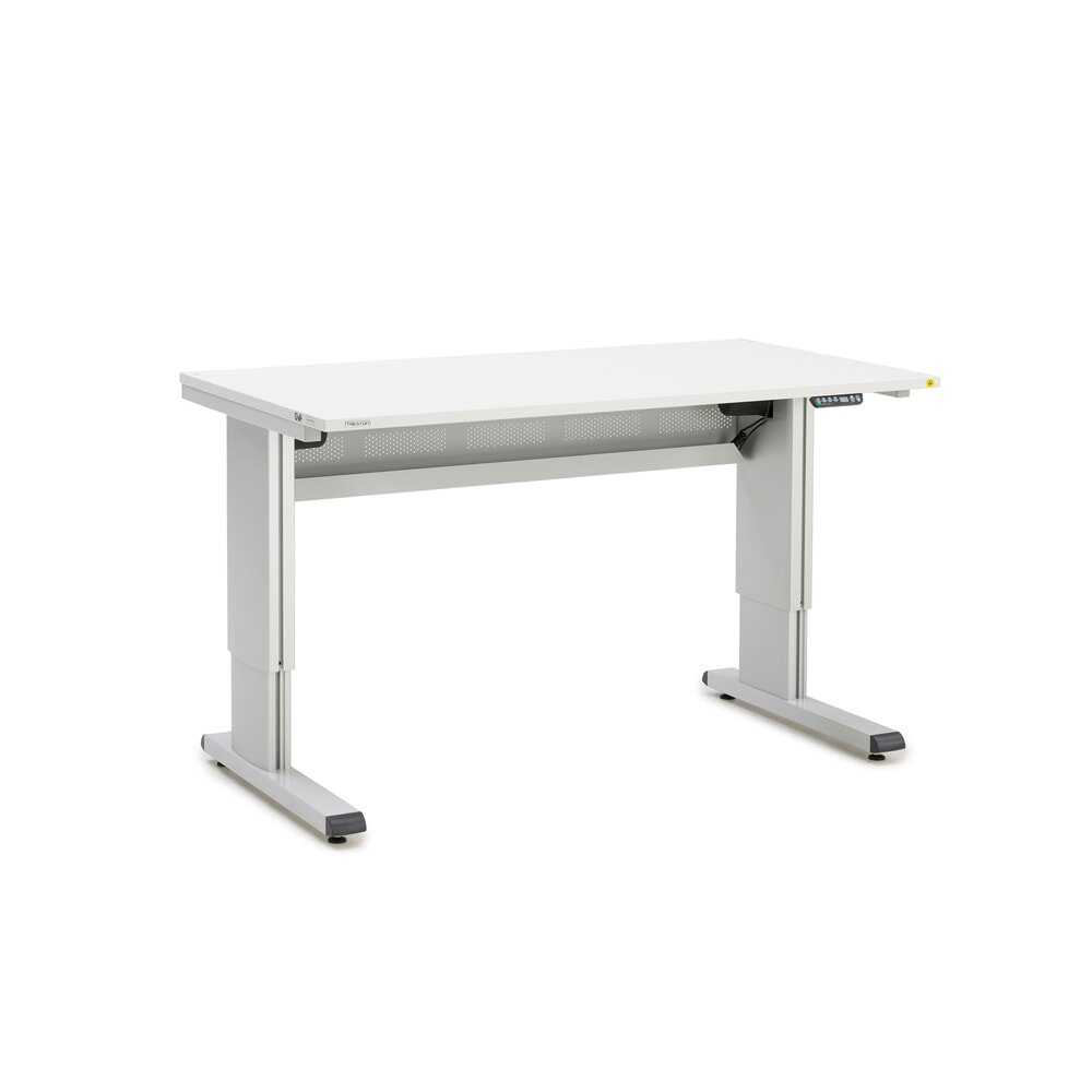 Product afbeelding: Werktafel TRESTON WB, ESD, elektrisch in hoogte verstelbaar, bxd 1.500 x 800 mm, met kabelgoot