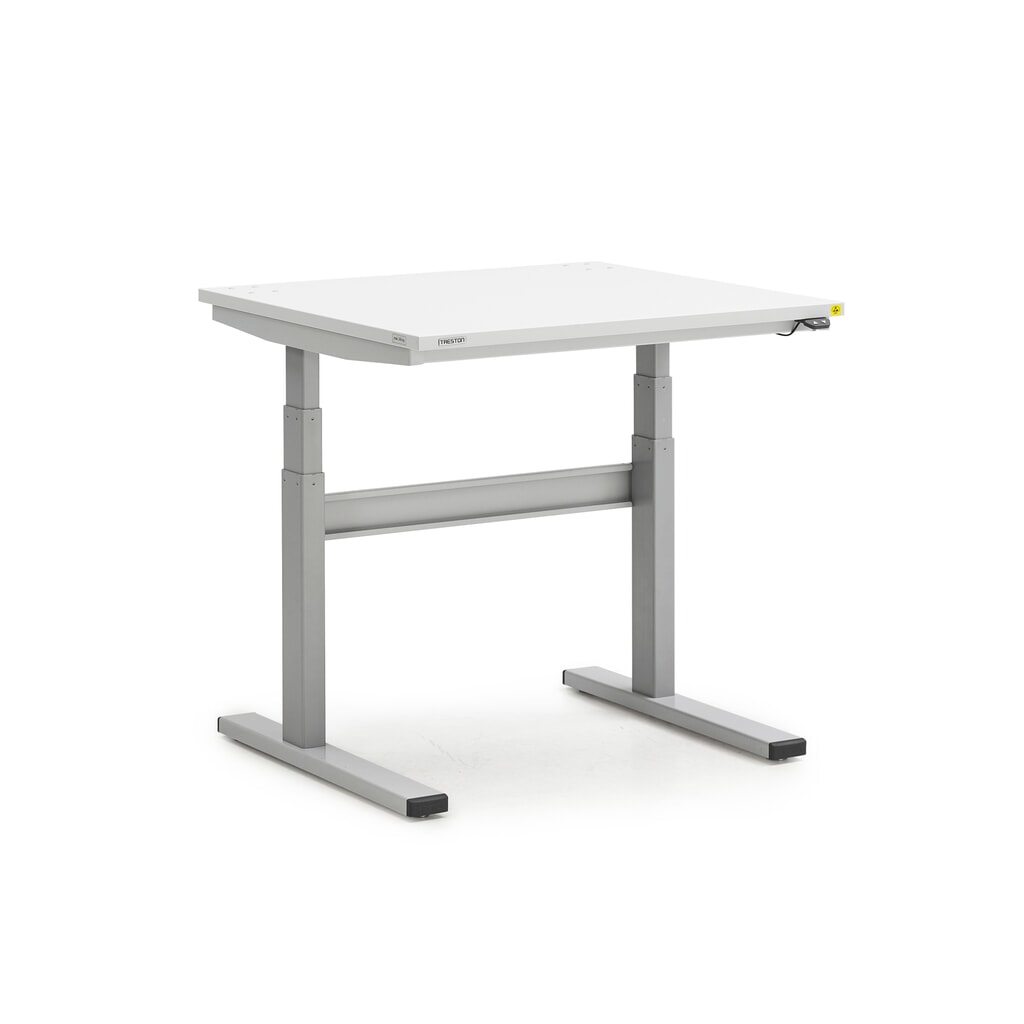 Product afbeelding: TRESTON TED werktafel, ESD, elektrisch in hoogte verstelbaar, hxbxd 630-1.270 x 900 x 800 mm
