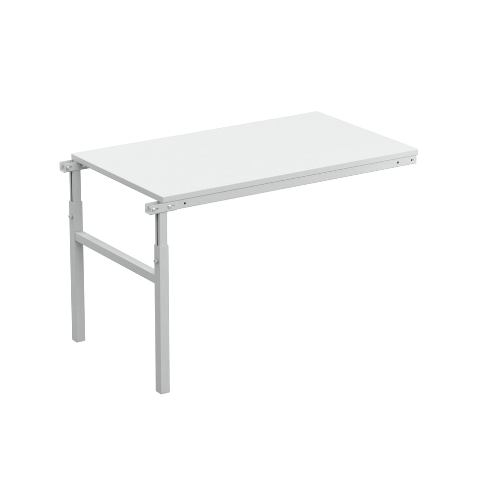 Product afbeelding: Aanbouwtafel voor werkpleksysteem, in hoogte verstelbaar, cap. 150 kg, b x d 1.800 x 900 mm