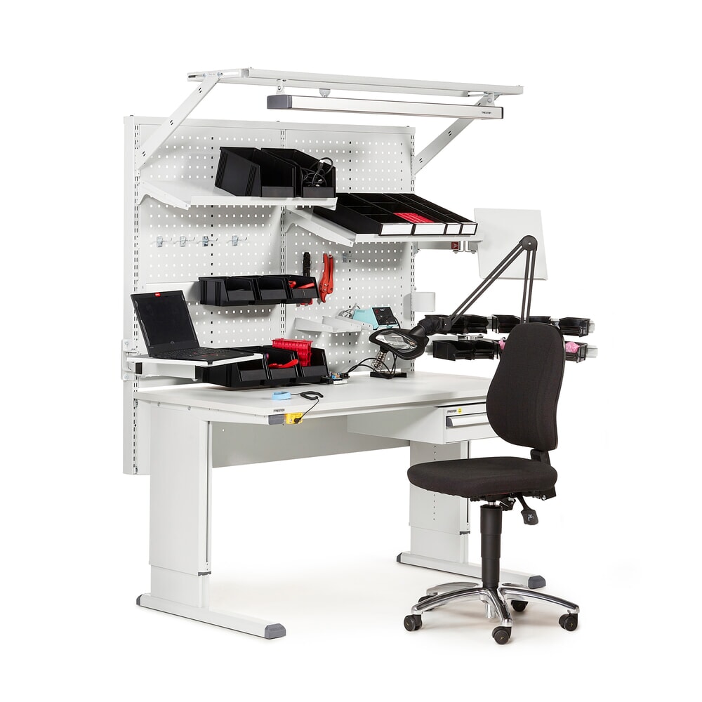 Productafbeelding nr. 4: Werkstoel TRESTON Ergo 30, ESD, zwart