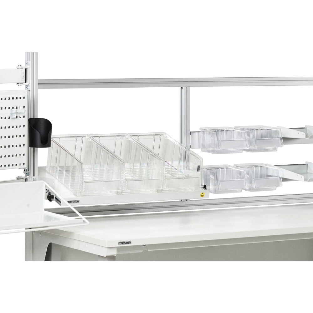 Productafbeelding nr. 4: TRESTON magazijnbakken, transparant, hxbxd 130 x 149 x 250 mm