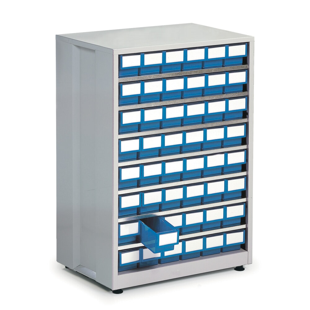 Product afbeelding: Ladekast, 48 laden, blauw