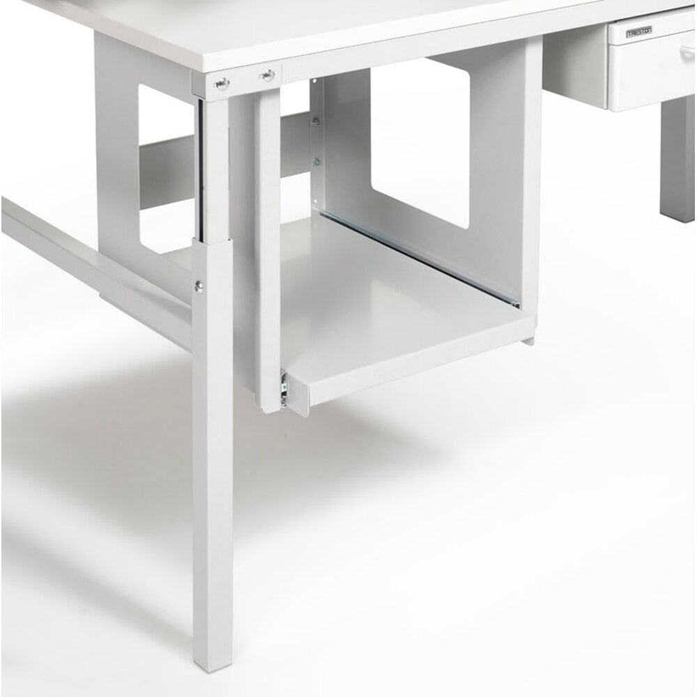 Productafbeelding nr. 4: TRESTON uittrekbare stalen legbord voor printer, hxbxd 506 x 500 x 535 mm