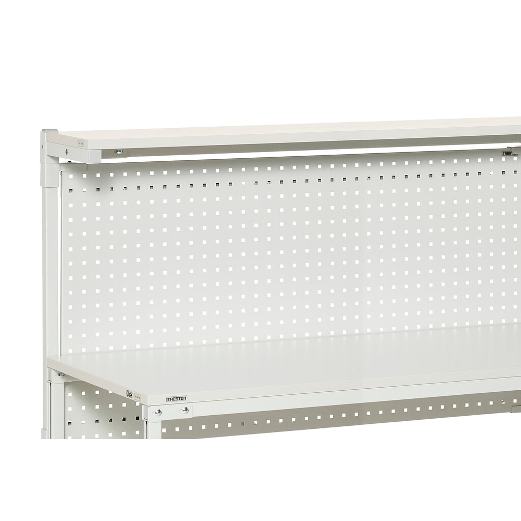 Productafbeelding nr. 3: Geperforeerde plaat voor ergonomische werkpleksystemen, voor breedte 1.200 mm