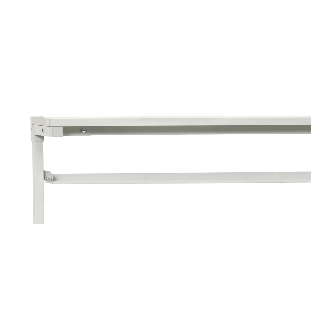Product afbeelding: Aflegplank voor inkijkbare magazijnbakken, b x d 1.419 x 145 mm, voor tafelbreedte 1.500 mm