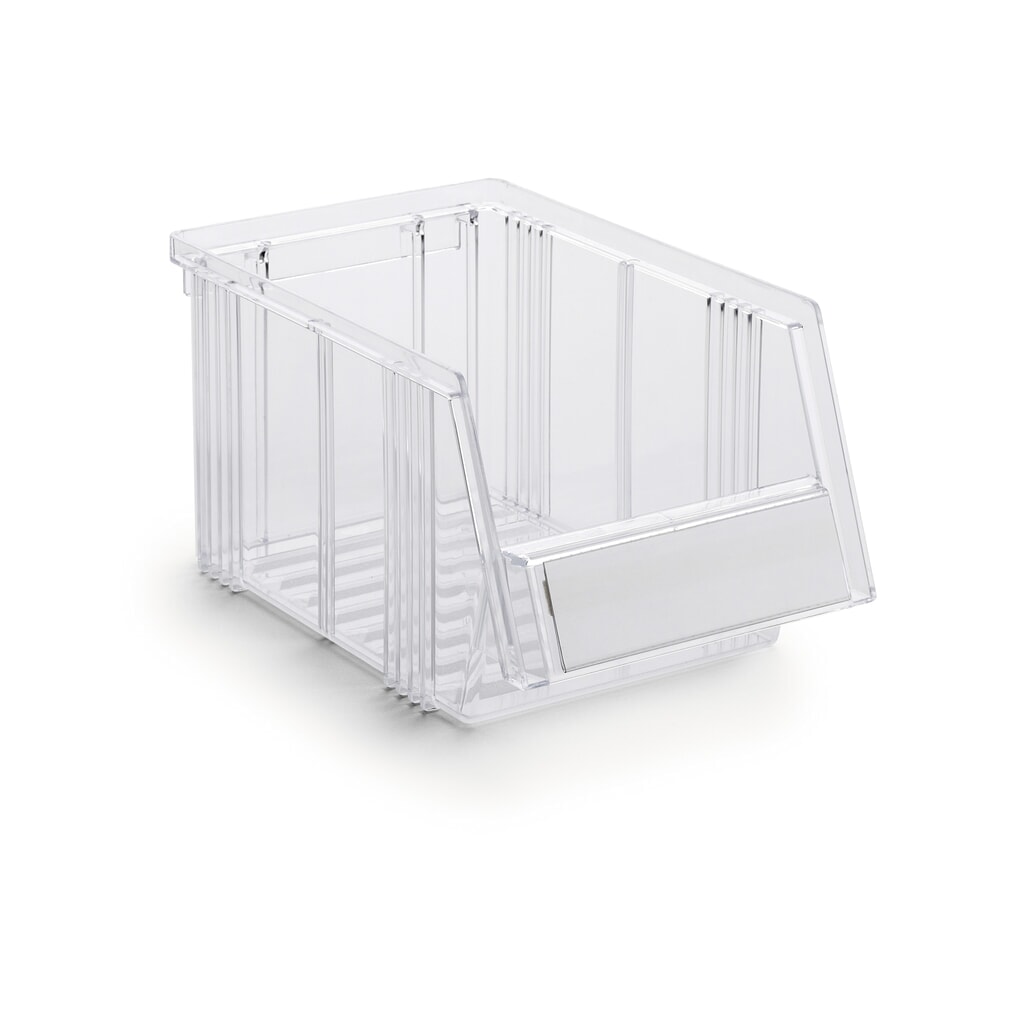 Product afbeelding: TRESTON magazijnbakken, transparant, hxbxd 130 x 149 x 250 mm