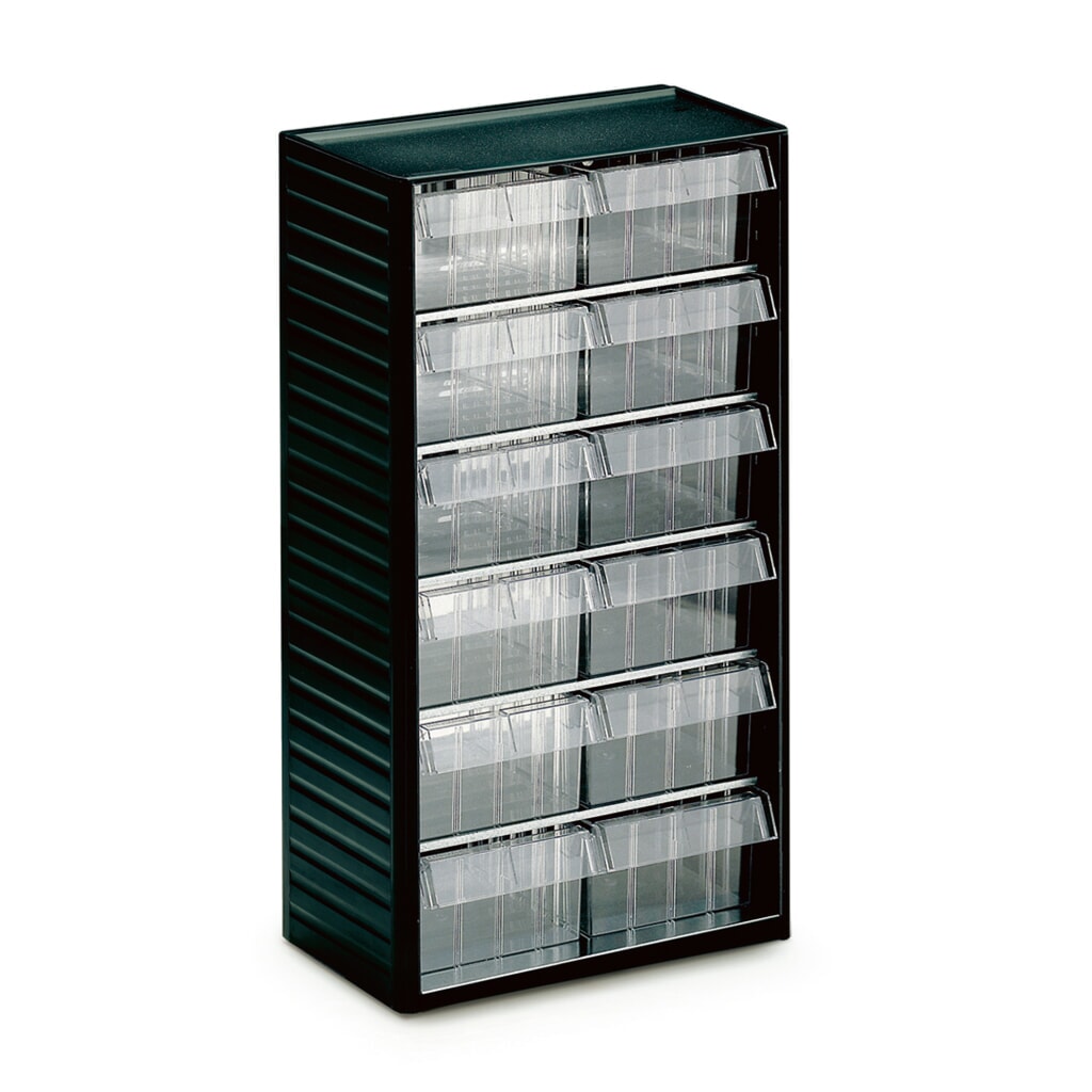 Kleingoedmagazijn Premium, hoogte 550 mm, 12 laden Product afbeelding: Kleingoedmagazijn Premium, hoogte 550 mm, 12 laden