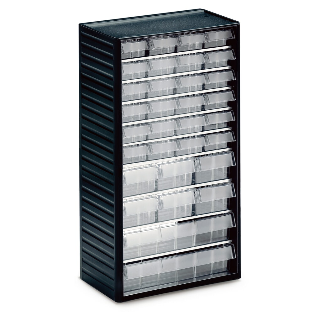 Kleingoedmagazijn Premium, hoogte 550 mm, 32 laden Product afbeelding: Kleingoedmagazijn Premium, hoogte 550 mm, 32 laden